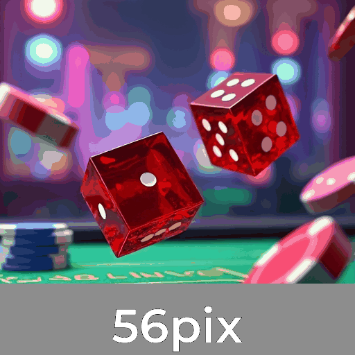 56pix: Experimente o Crash com Retornos Instantâneos e Altos Multiplicadores